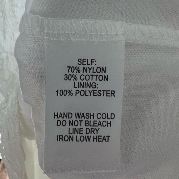 Lulu’s Normani White Lace Sleeveless Dress Size XS - Picture 9 of 10